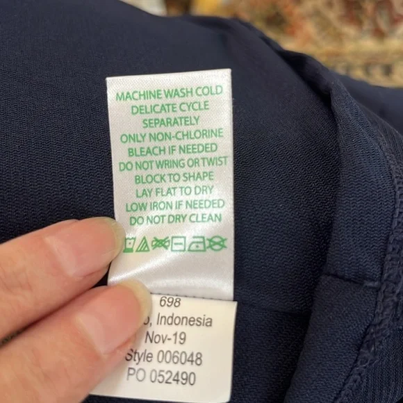 Lilly Pulitzer Klara navy dress, XS (0-2) - Picture 9 of 10